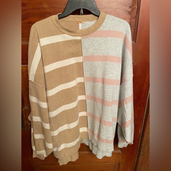 Free People Uptown Stripe Pullover sweater - Picture 4 of 9
